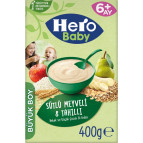 Hero Baby Sütlü 8 Tahıllı Meyveli Kaşık Mama 400 Gr