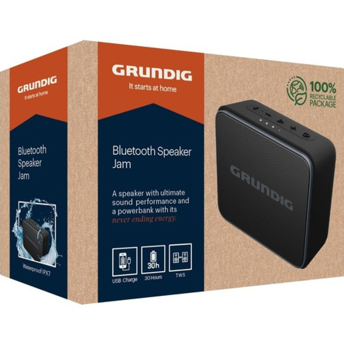 Grundig Jam Bt Hoparlör Siyah