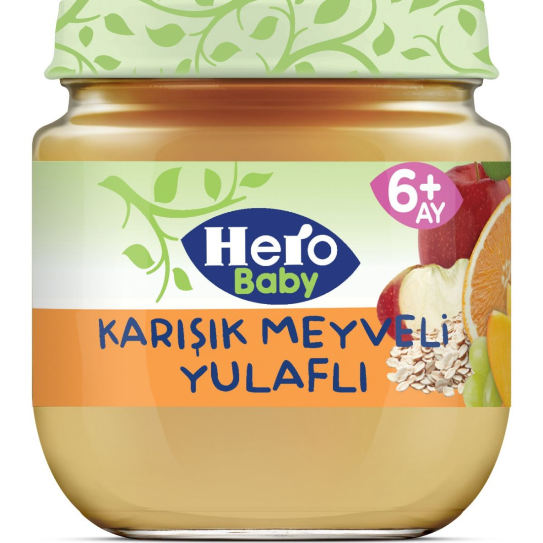 Hero Baby 125 G Karışık Meyveli ve Yulaflı Kaşık Mama