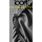 İqon Lastikli Çarşaflı Nevresim Takımı Çift Kişilik Gri-Siyah Blackgrey