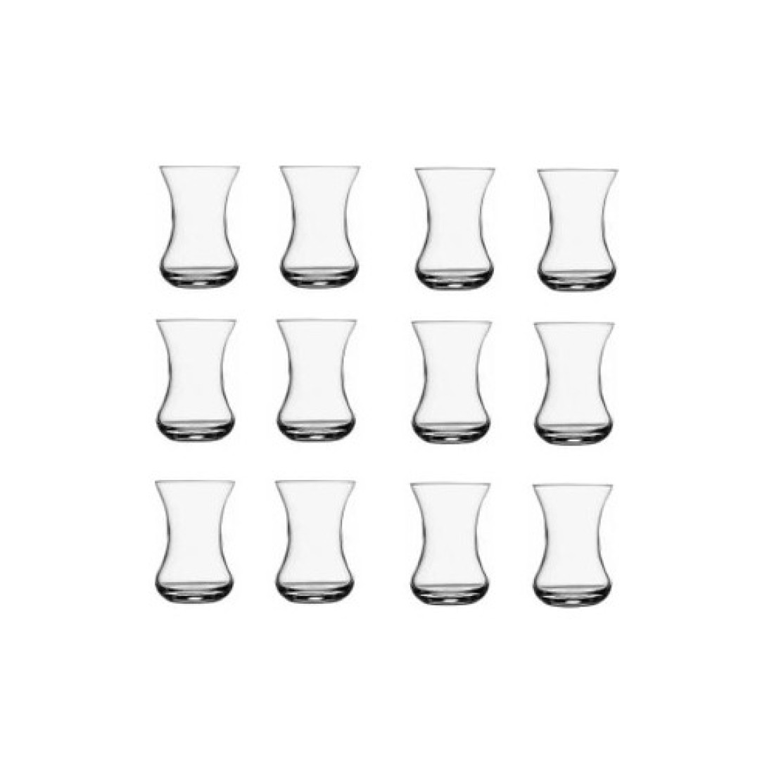 Paşabahçe Vefa Ince Belli Çay Bardak 6 Lı