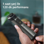 Philips 12'Si 1 Arada Erkek Bakım Seti - Yüz/Saç/Vücut (Islak/Kuru Kullanım) Mg5940/15