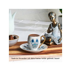 Karaca İznik 6 Kişilik Kahve Fincan Takımı 80 Ml