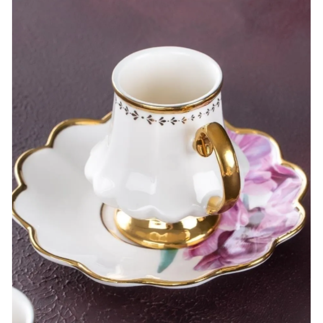 Acar Sofıya Dua 6 Kişilik Kahve Fincanı Takımı - 90 Ml