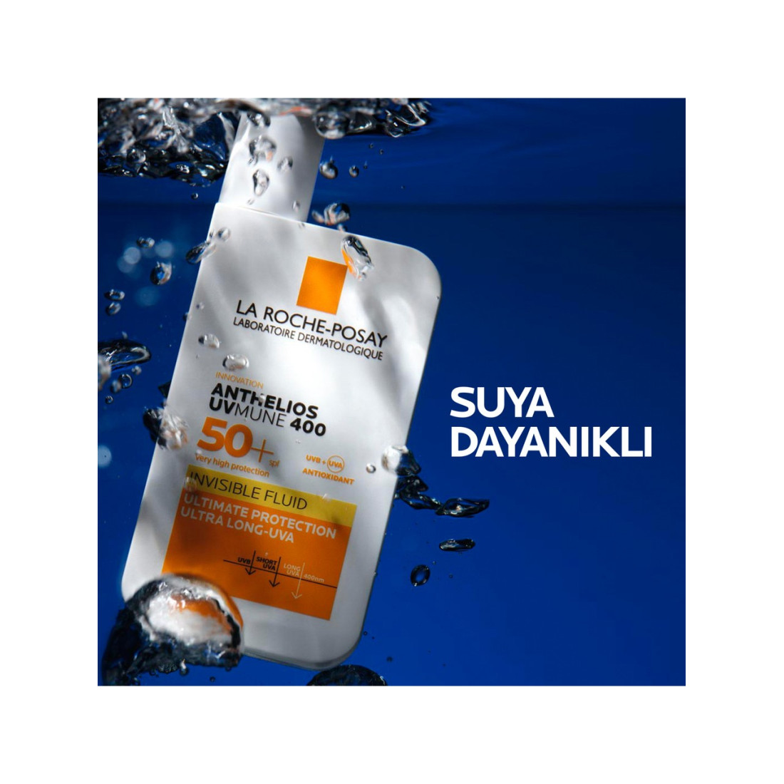 La Roche Posay Anthelios Uvmune 400 Invisible Fluid Spf50+ Güneş Koruyucu 50 Ml- Tüm Cilt Tipleri