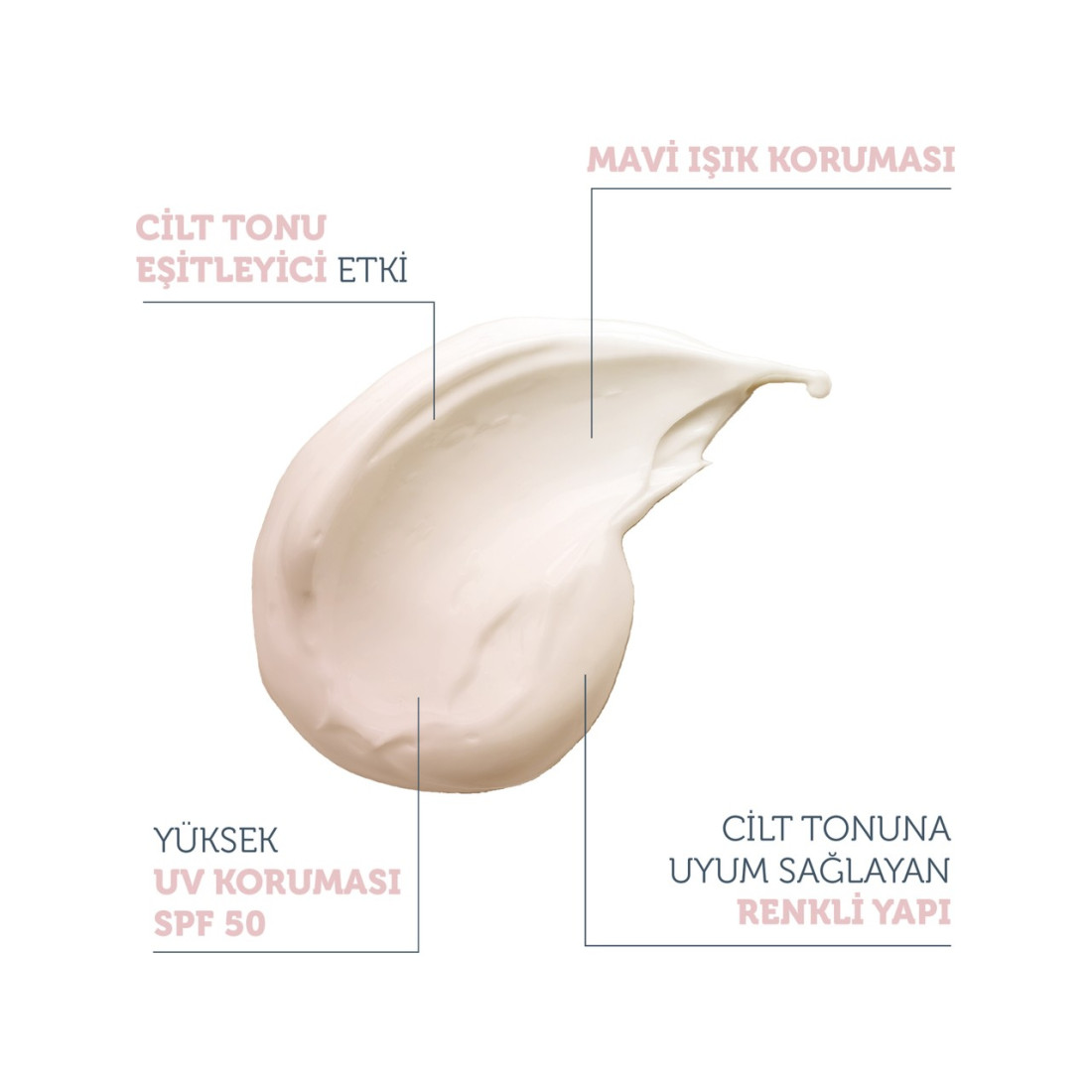 The Purest Solutions Leke Karşıtı ve Cilt Tonu Eşitleyici Renkli Güneş Koruyucu Krem Spf 50, 50 Ml