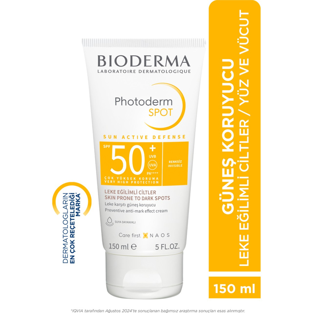 Bioderma Photoderm Spot Spf 50+ Leke Karşıtı Güneş Kremi 150 Ml
