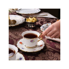 Karaca Royal Bone Diana 2 Kişilik Çay Fincan Takımı