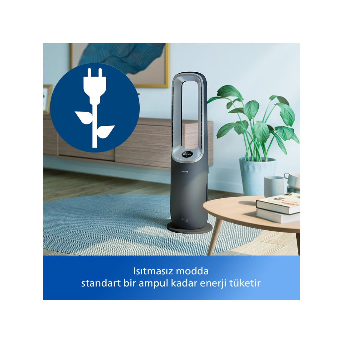 Philips 8000 Serisi Air Performer 3In1 Hava Temizleme Cihazı, 270 M3/Sa Temiz Hava Hızı, Amf870/15