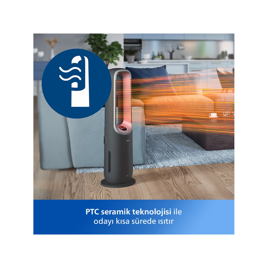 Philips 8000 Serisi Air Performer 3In1 Hava Temizleme Cihazı, 270 M3/Sa Temiz Hava Hızı, Amf870/15