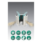 Kiwi Kap-6730 Akıllı Hava Temizleyici Beyaz