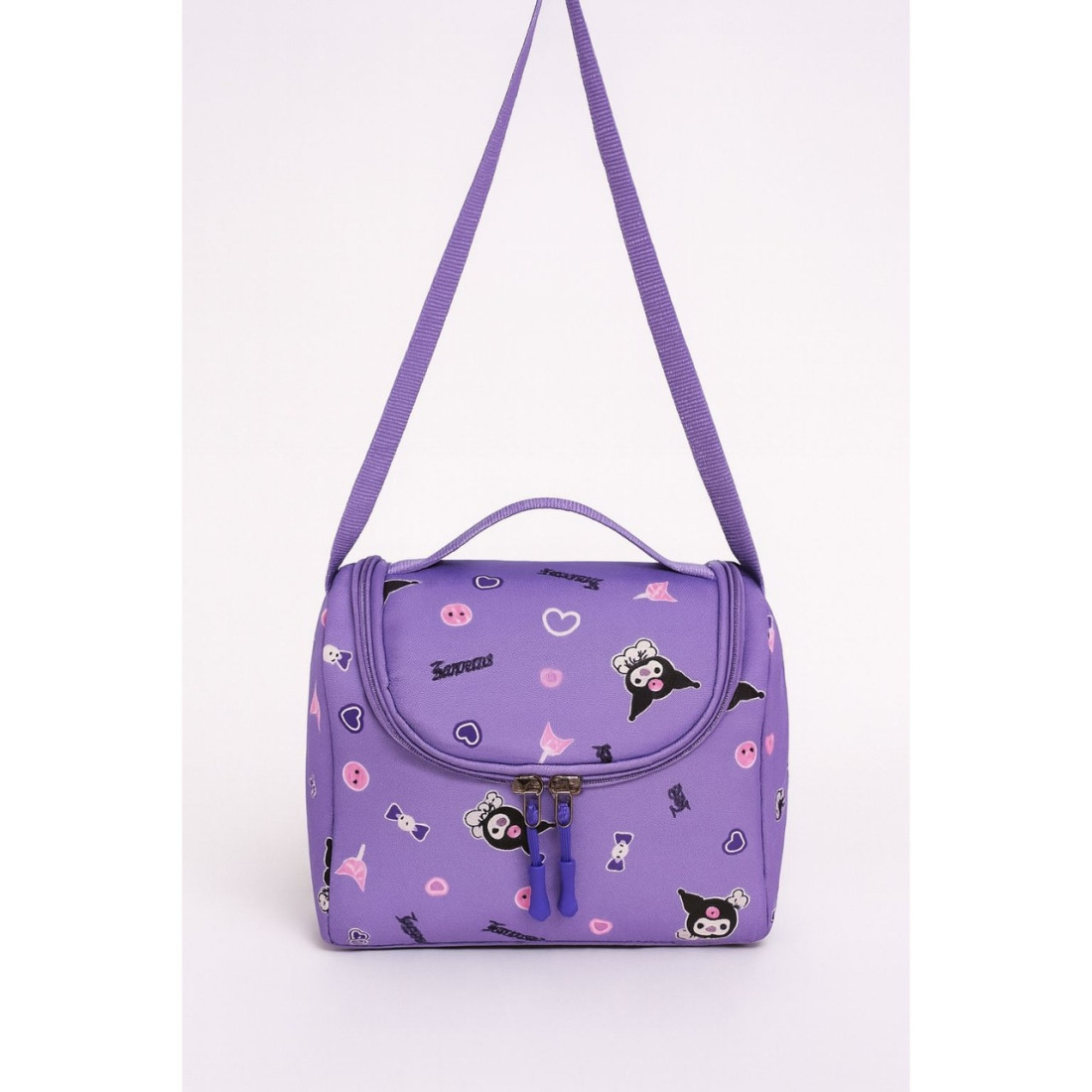 Alanç Gift Ortopedik Lila Aksesuarlı Kore Tarzı Kız Çocuk Okul Sırt Çantası Termal Beslenme,Kalemlik