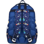 Bodmar Çanta Since 2023 Astronot Uzay Figürlü 3'Lü Su Geçirmez Erkek Okul Sırt Çanta Ilkokul Okul Çantası Seti