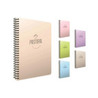 Gıpta Pastoral Defter Kareli Spiralli Plastik Kapak Defter A4 72 Yaprak 1 Adet