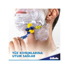 Gillette Blue3 Comfort Kullan At Tıraş Bıçağı 6+2 Adet