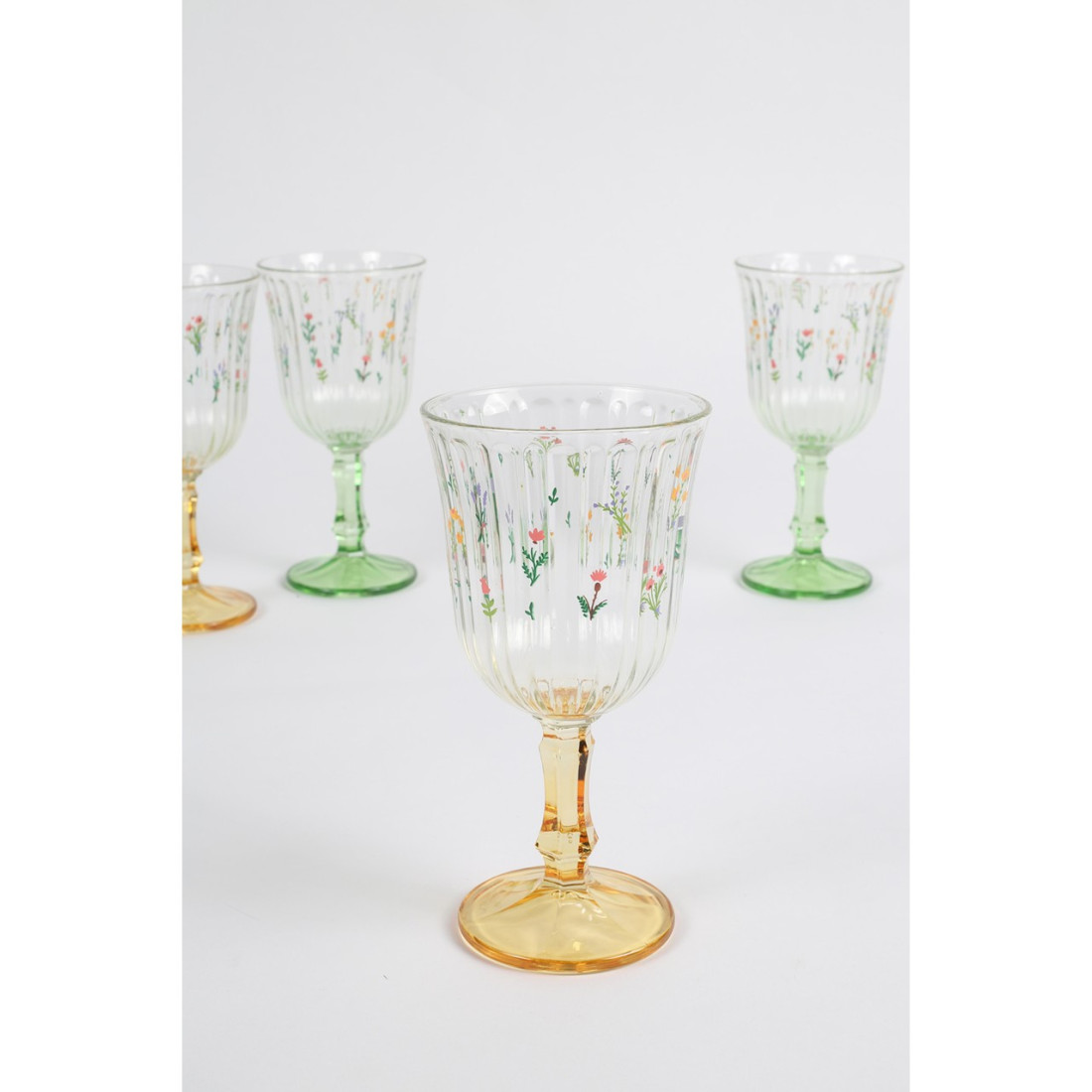 Rakle Botanical 4'Lü Su Kadehi Seti 240 Cc