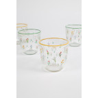 Rakle Botanical 4'Lü Su Bardağı Seti 290 Cc