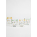 Rakle Botanical 4'Lü Su Bardağı Seti 290 Cc