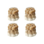 Mi̇s Ki̇tchen Boncuk Bardak 300 Ml 4'Lü - Cam Pipet Hediyeli