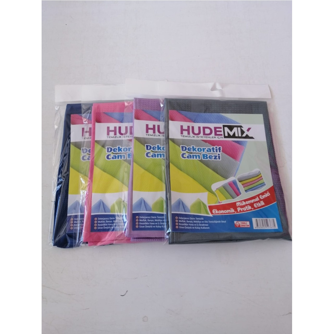 Hudemıx 3'Lü Dekoratif Cam Bezi