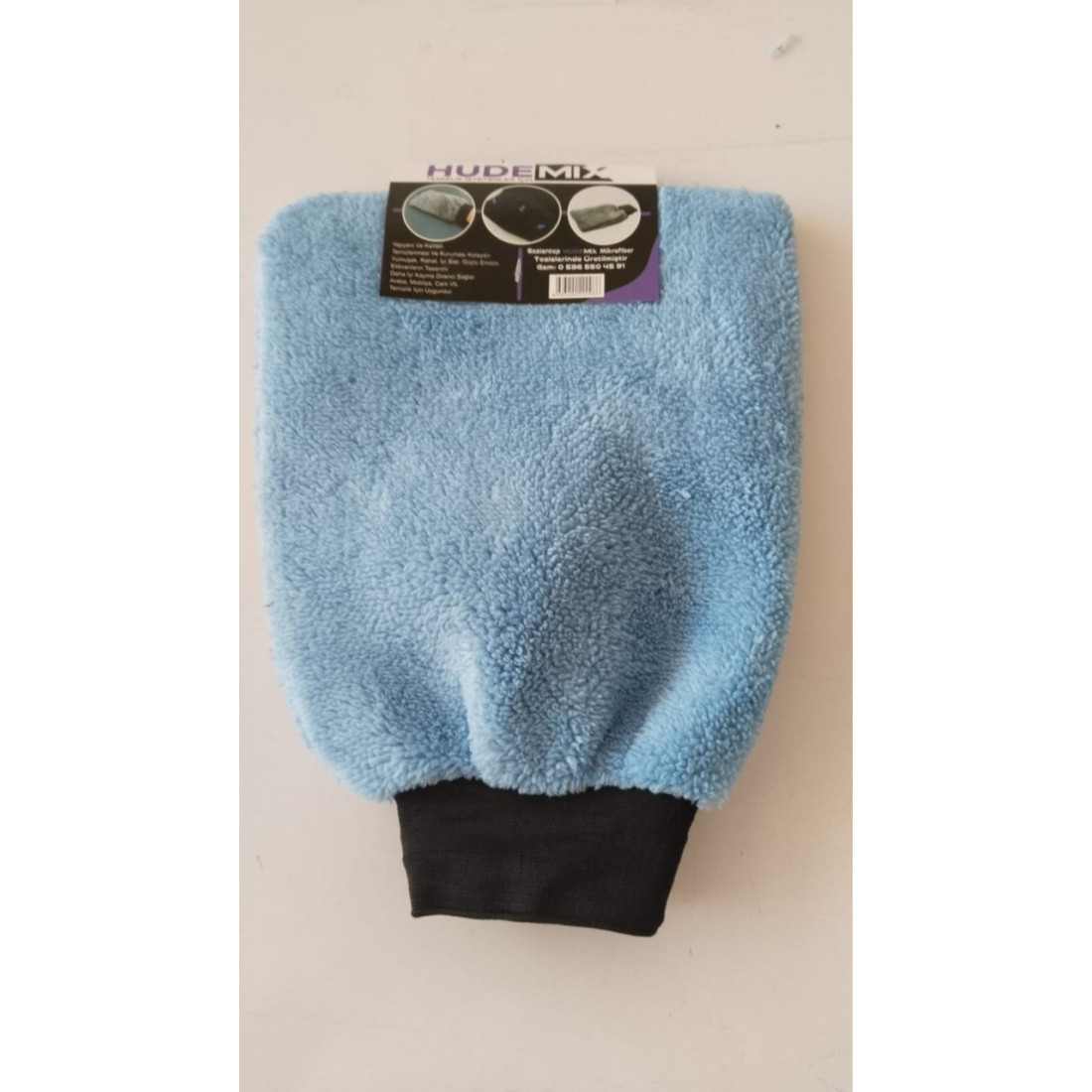 Hudemıx Mikrofiber Araç Yıkama Eldiveni