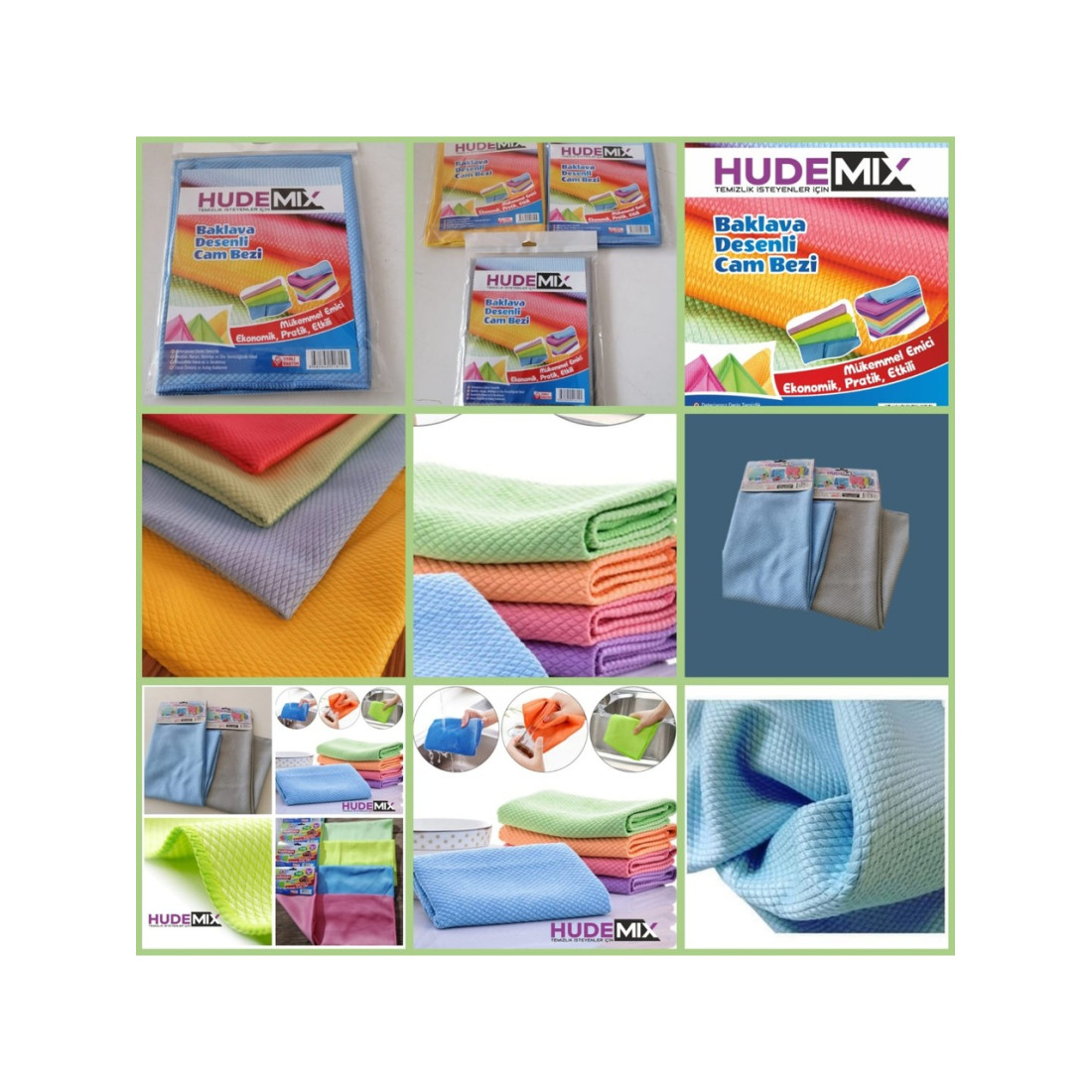 Hudemıx Cam Bezi 40 X 40 Cm