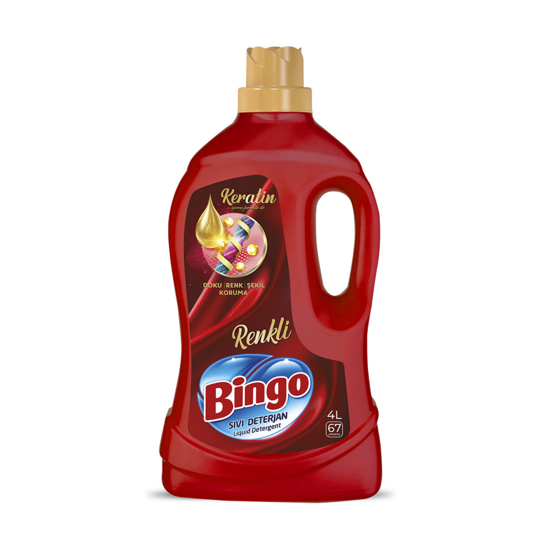 BİNGO SIVI BAKIM DETERJAN 4 LİTRE RENKLİLER