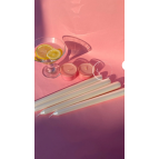 SANAT SEPET İŞLERİ Premium Seri Kokulu Beyaz Rengi Sedefli Konik Şamdan Mum - 4'lü Set