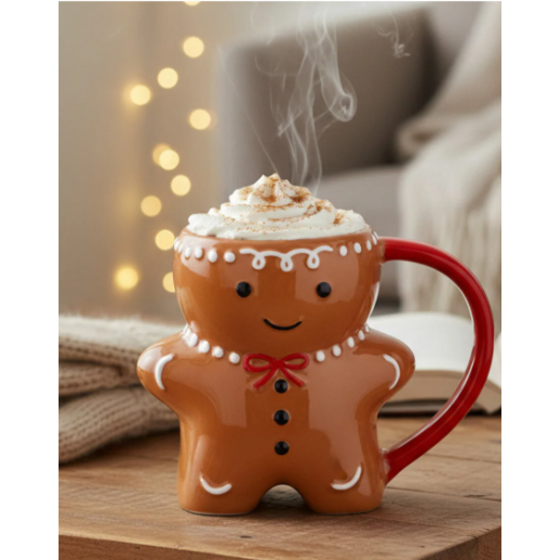 Flying Tiger Copenhagen Kurabiye Adam Şeklinde Seramik Kupa 360 ml