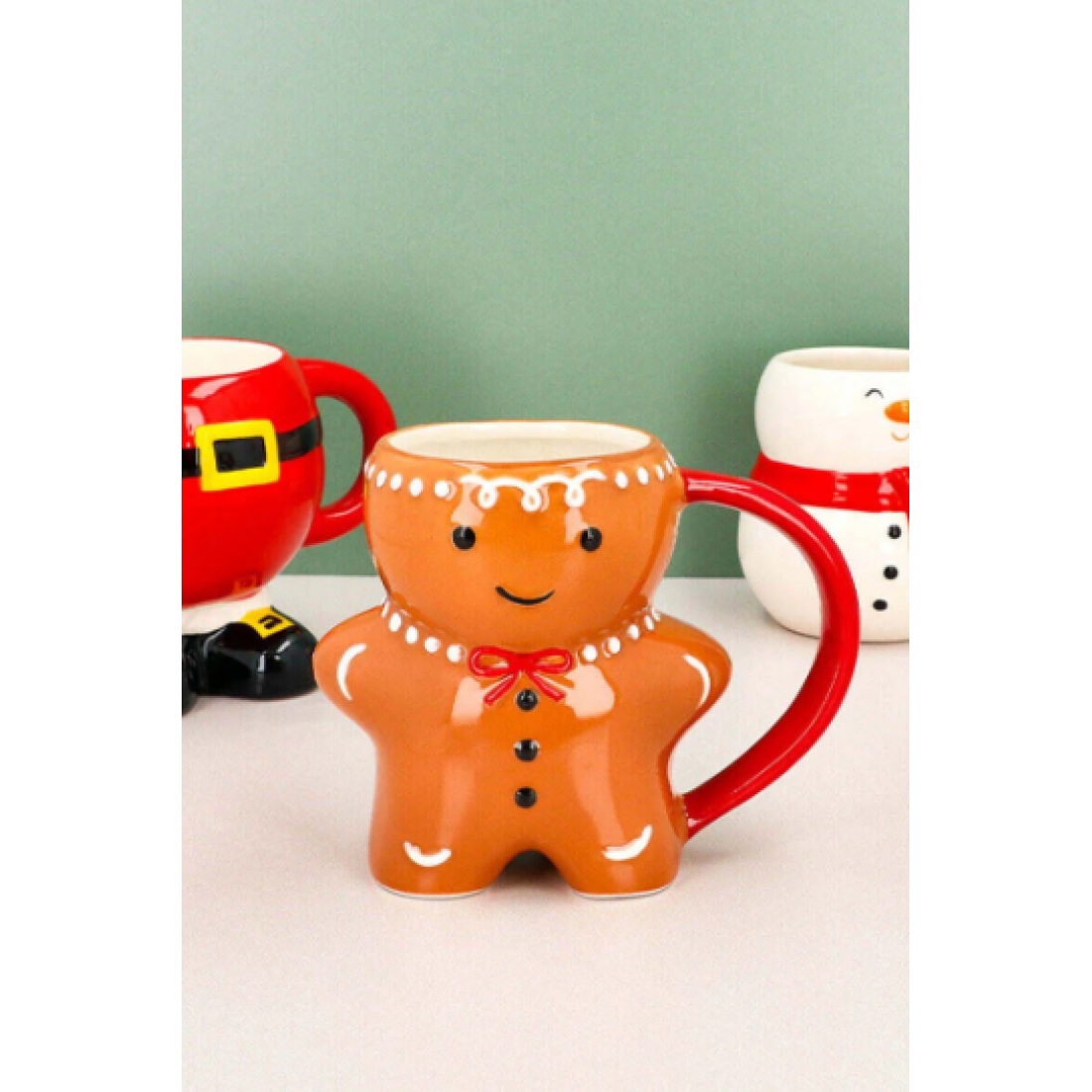 Flying Tiger Copenhagen Kurabiye Adam Şeklinde Seramik Kupa 360 ml