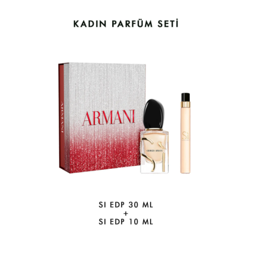 Giorgio Armani Si EDP 30 ml + 10 ml Kadın Parfüm Seti 3614274683615