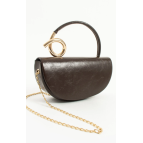 Night Merry Model Acı Kahve Kadın El Ve Omuz Çantası