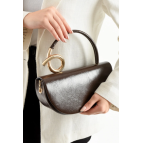 Night Merry Model Acı Kahve Kadın El Ve Omuz Çantası