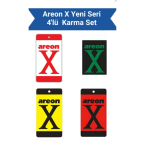 Areon X Yeni Seri 4'lü Karma Set