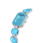 polo air Lüx Taşlı Kadın Kol Saati Gümüş Mavi Renk PL-1512B5x