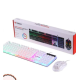Torima Oyuncu Rgb Işıklı Kablolu Q Klavye Ve Mouse Seti TMK-03 Beyaz