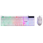 Torima Oyuncu Rgb Işıklı Kablolu Q Klavye Ve Mouse Seti TMK-03 Beyaz