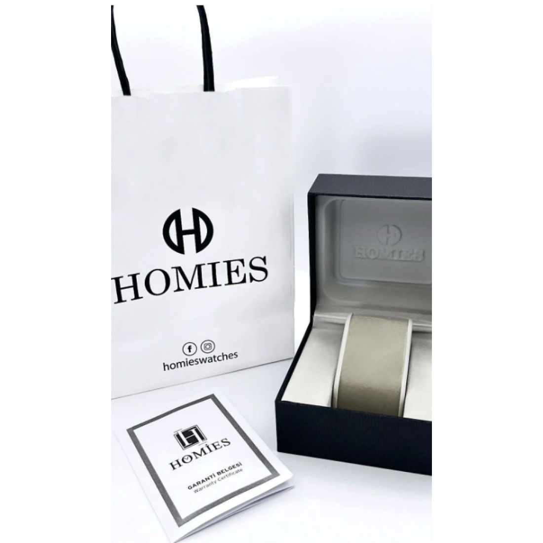 Homies KADIN KOL SAATİ HASIR ÇİFT RENK ORJİNAL HEDİYELİK KUTUSU VE BİLEKLİK HEDİYELİ.HM5803S0144