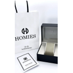 Homies KADIN KOL SAATİ HASIR ÇİFT RENK ORJİNAL HEDİYELİK KUTUSU VE BİLEKLİK HEDİYELİ.HM5803S0144