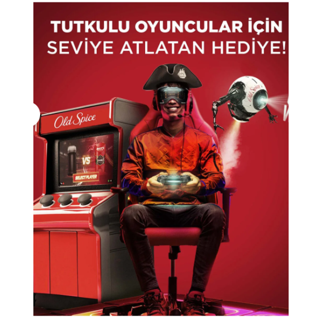 Old Spice Gamer Hediye Seti: Wolfthorn Deodorant Stick 50 ml + Duş Jeli 250ml