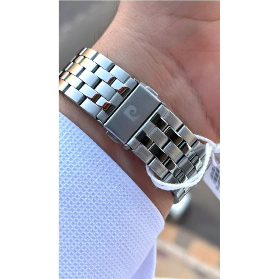 Pierre Cardin Çelik Kordon Takvimli Özel Kadran 3 Atm Suya Dayanıklı Erkek Kol Saati EPC.80091.106