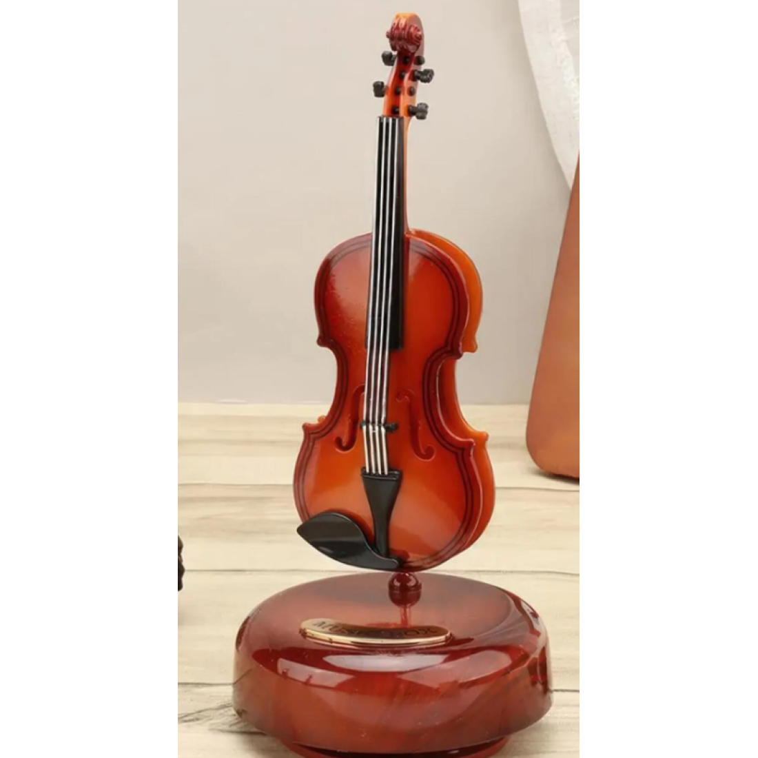 MUJGAN Hareketli Keman Müzik Kutusu