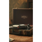 Midex Mtx101BN Nostaljik Retro Pikap Plak Çalar (Şarjlı Bluetooth Aux Hoparlörlü 3 Devir) İğne Dahil