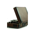 Midex Mtx101BN Nostaljik Retro Pikap Plak Çalar (Şarjlı Bluetooth Aux Hoparlörlü 3 Devir) İğne Dahil