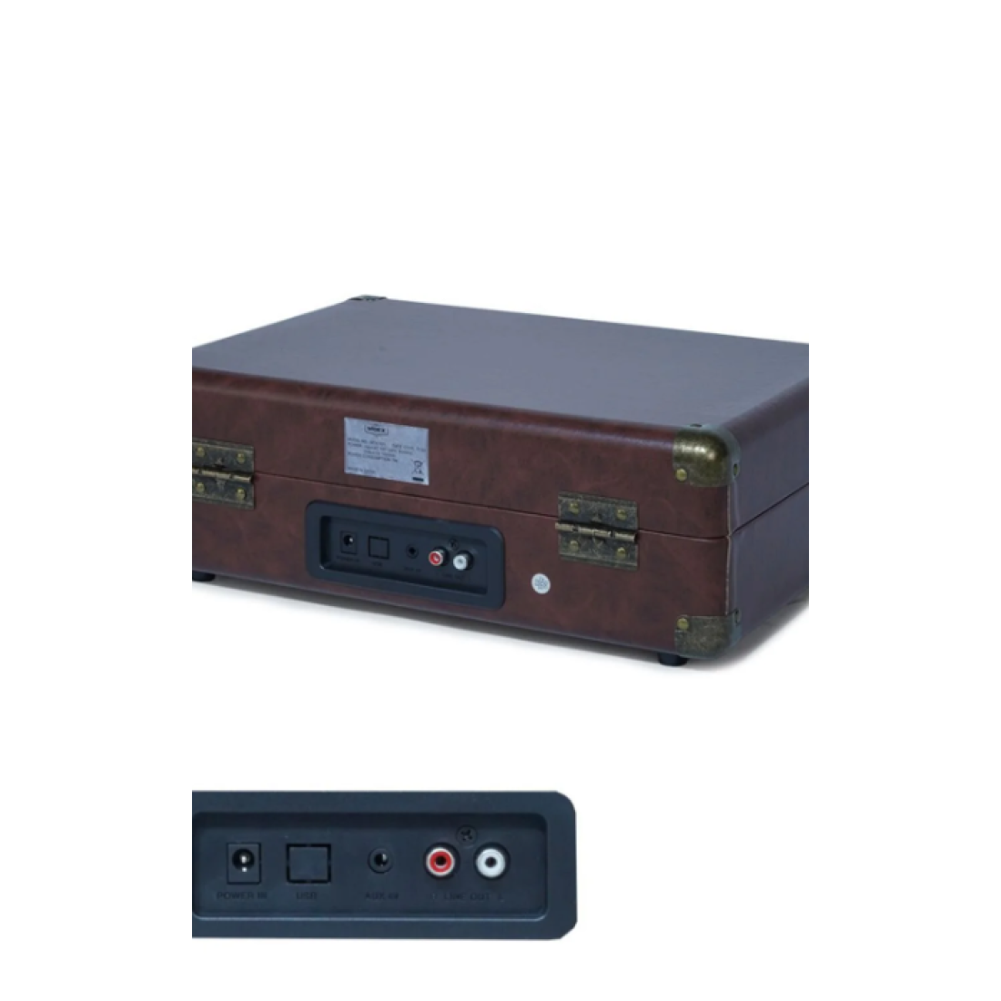 Midex Mtx-101cr Nostaljik Retro Pikap Plak Çalar (ŞARJLI BLUETOOTH AUX HOPARLÖRLÜ 3 DEVİR) I?ğne Dahil