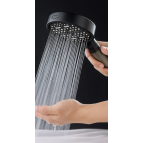 KUSTAR PureFlow Filtreli Duş Başlığı | 6 Adet Yedek Filtre | Kireç Önleyici | Su Arıtıcı | 6 Fonksiyonlu