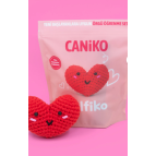 selfiko Caniko Örgü Öğrenme Kiti | Yeni Başlayanlar Için Videolu Tığ Işi Amigurumi Kalp Örgü Seti