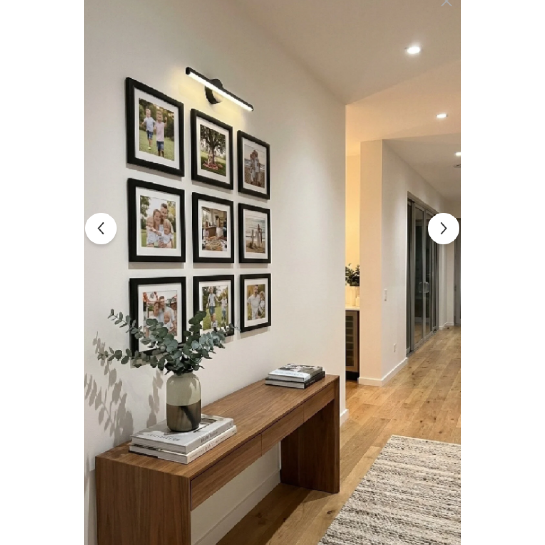 Wooden Factory 9 Adet Siyah Çerçeve Seti – 20x20 Cm (Dış Ölçü) Kare Duvar Dekoru Ve Ayaklı Fotoğraf Çerçevesi