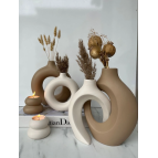 Home ELA-HOME sevgili vazo set dekoratif halka mumluklu set