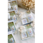 3DLuxeDekor Çikolata Mum Kolonya Hediyelik 10 ADET (Bebek, Söz, Nişan, Kına, Düğün, Mevlid)